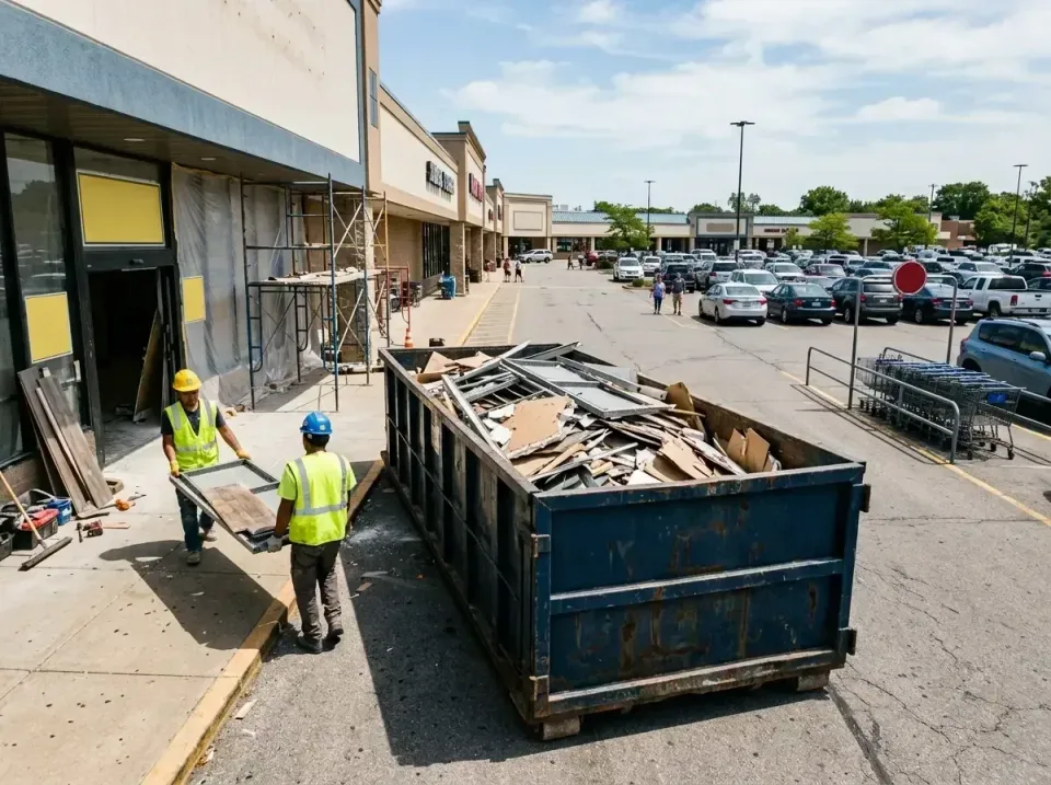 retail-store-renovation-debris-003 — frequently asked questions, Roll-off Dumpster Rentals in Gary, IN